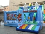 Novo modelo 2012 Acuario game  inflável do parque, atrações infláveis