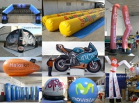 Inflatable advertising