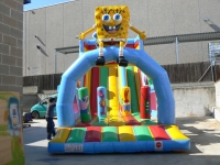 Inflatable slide Bob